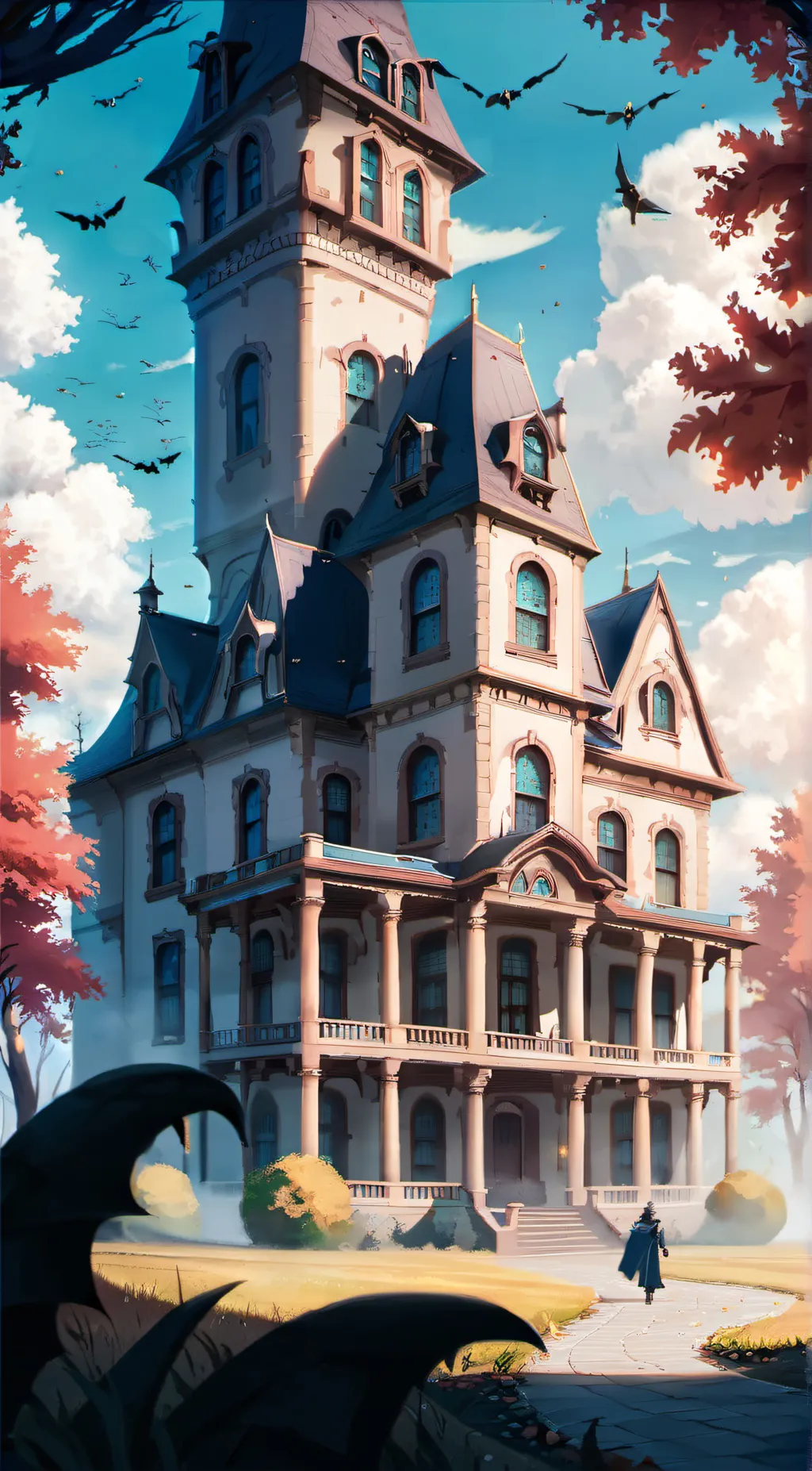 ai character: Mansion of Madness background