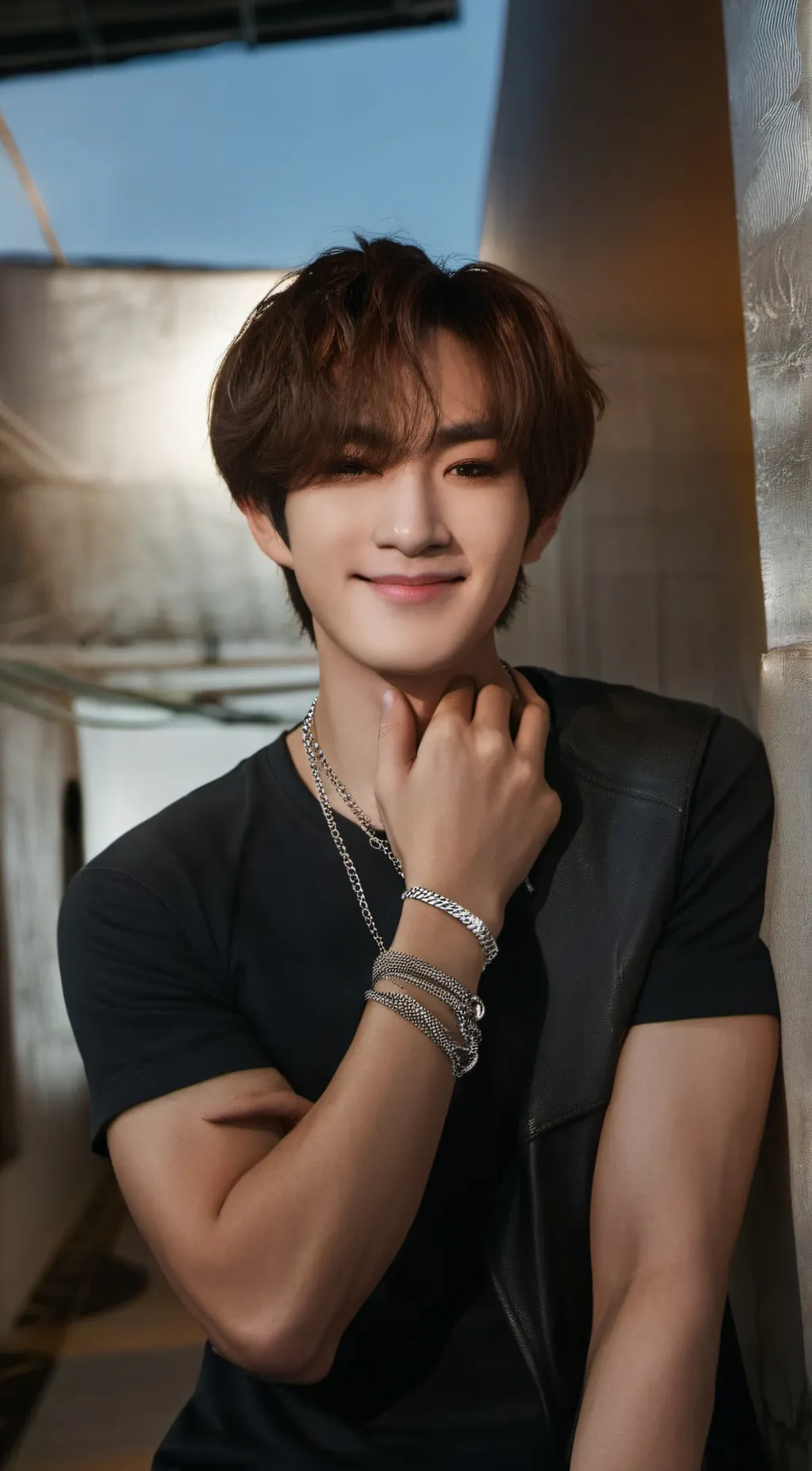 ai character: Han Jisung (Skz) background