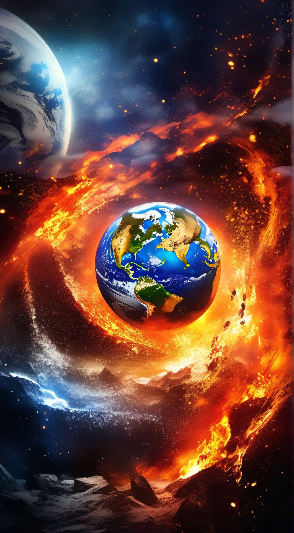 ai character: the man background