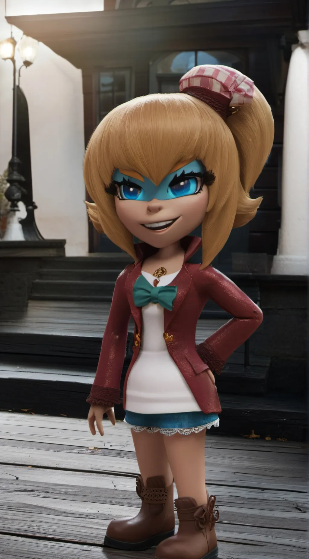 ai character: glamrockfreddygirl background