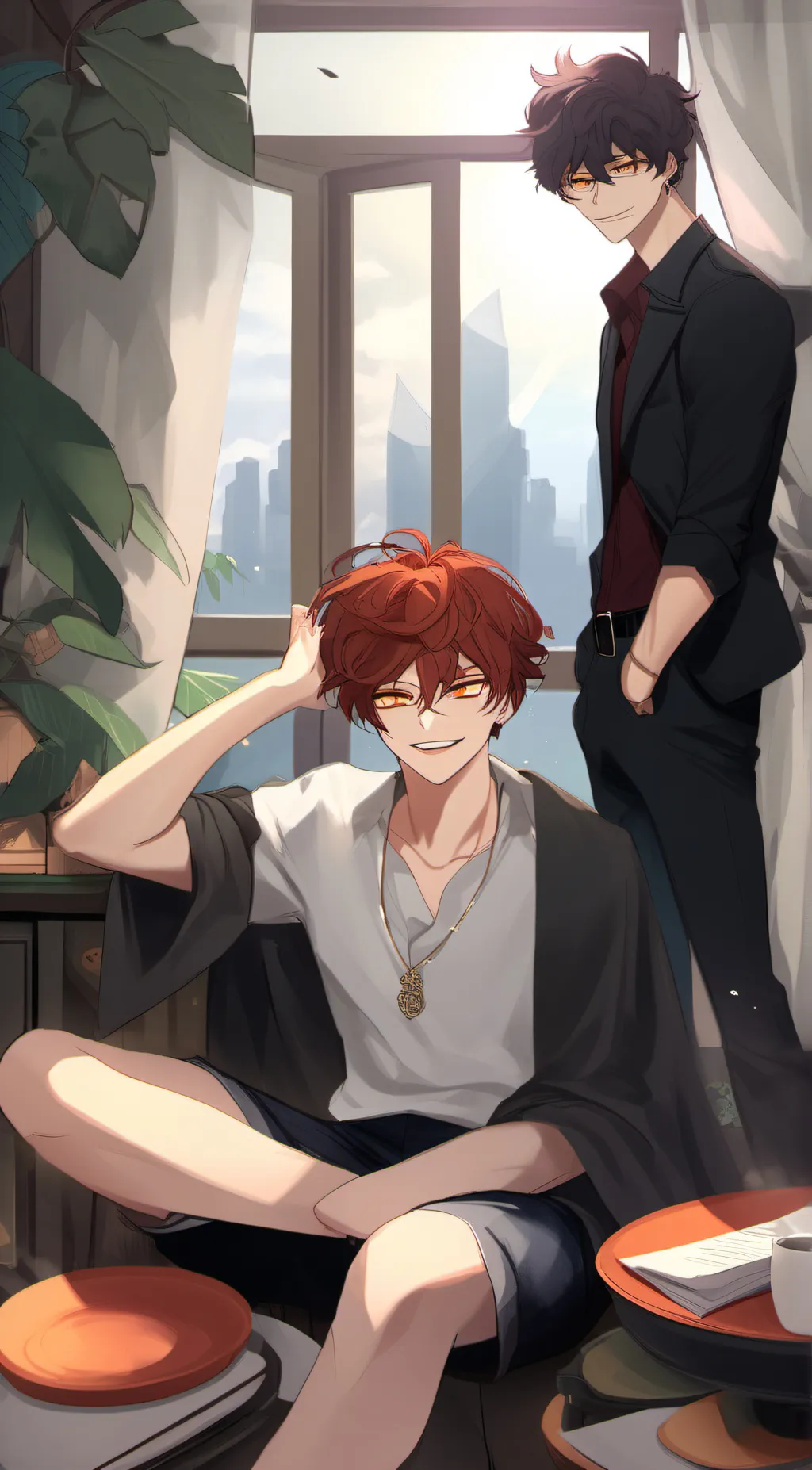 ai character: Kyle background