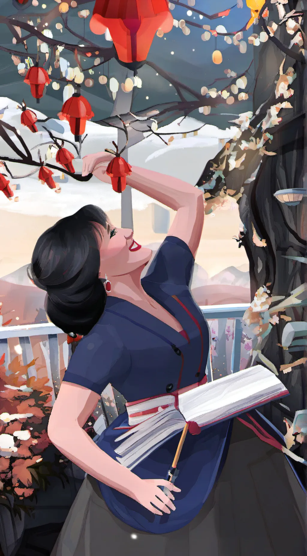 ai character: 𝓢𝓮𝓵𝓮𝓷 𝓺.  background