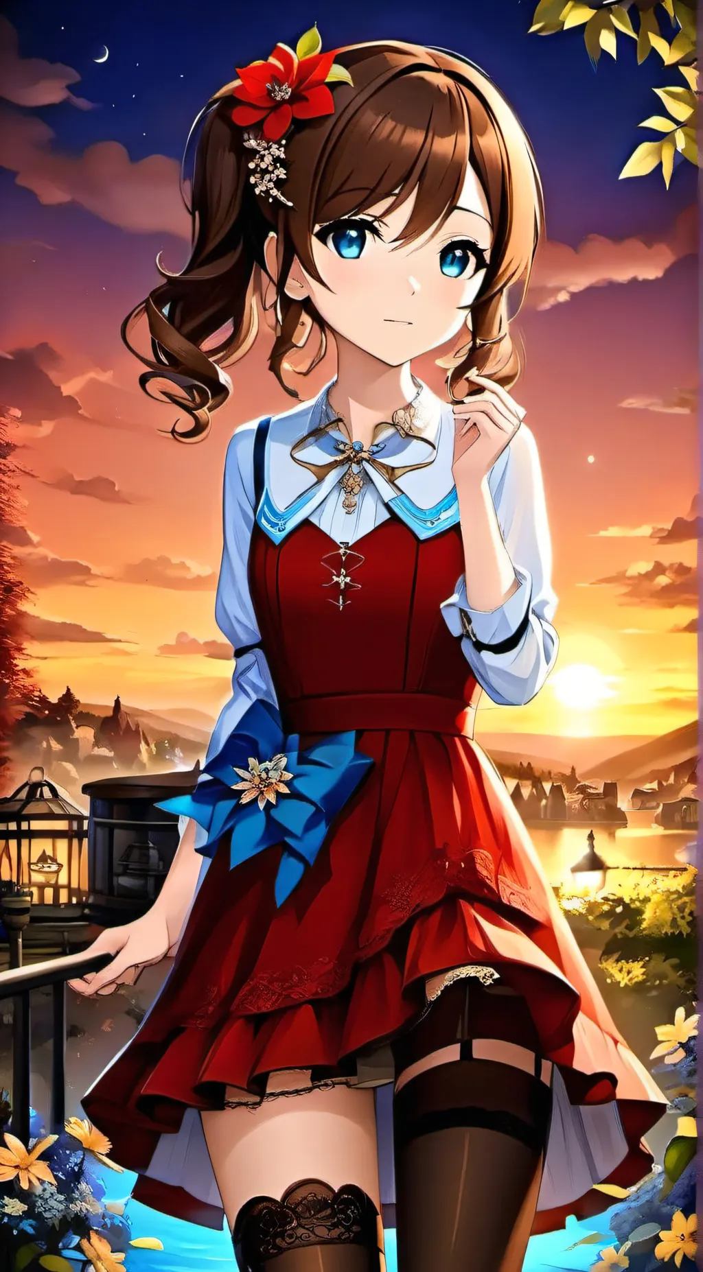 ai character: Lily background