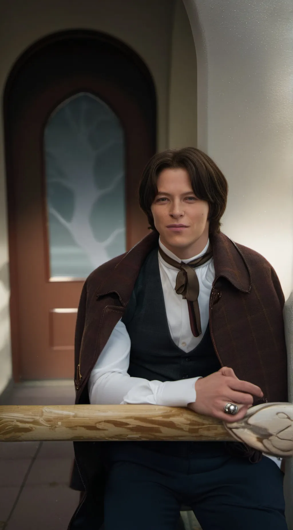 ai character: Brad background