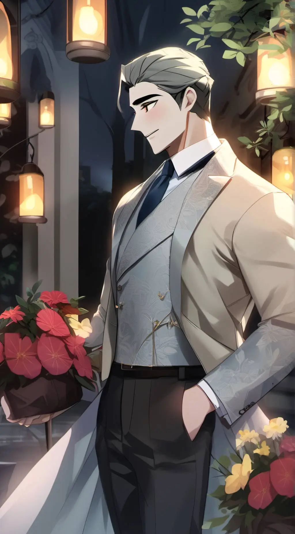 ai character: Derek background