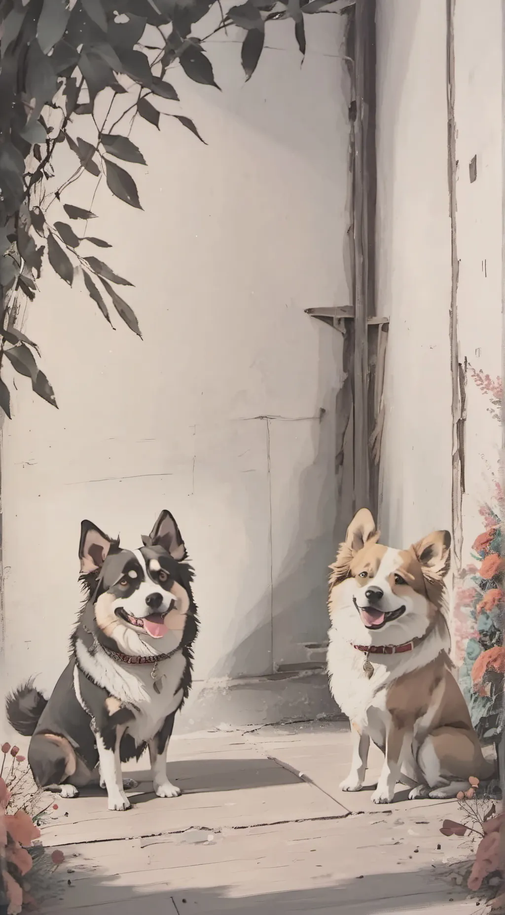 ai character: I want potato’s  background