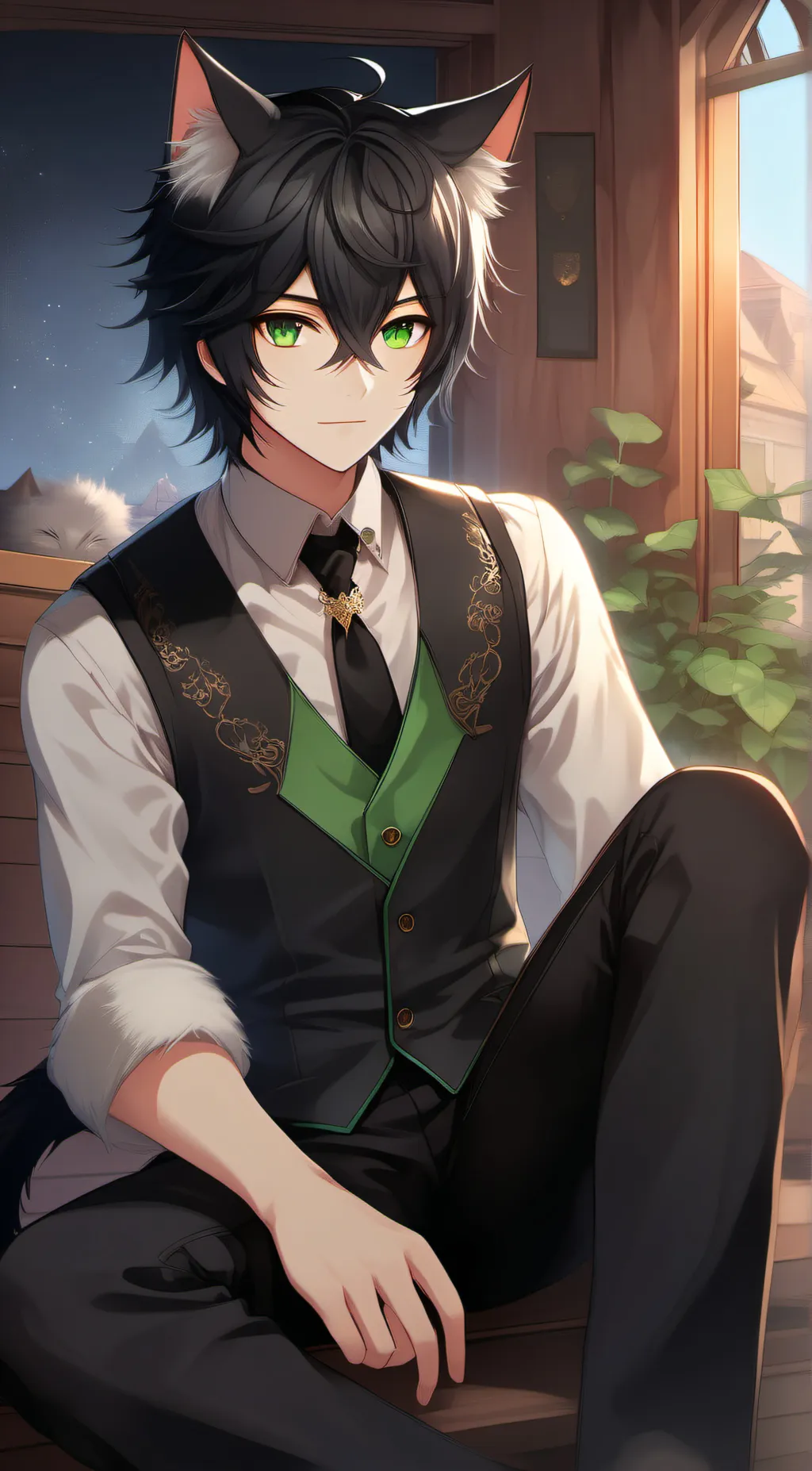 ai character: Alex background