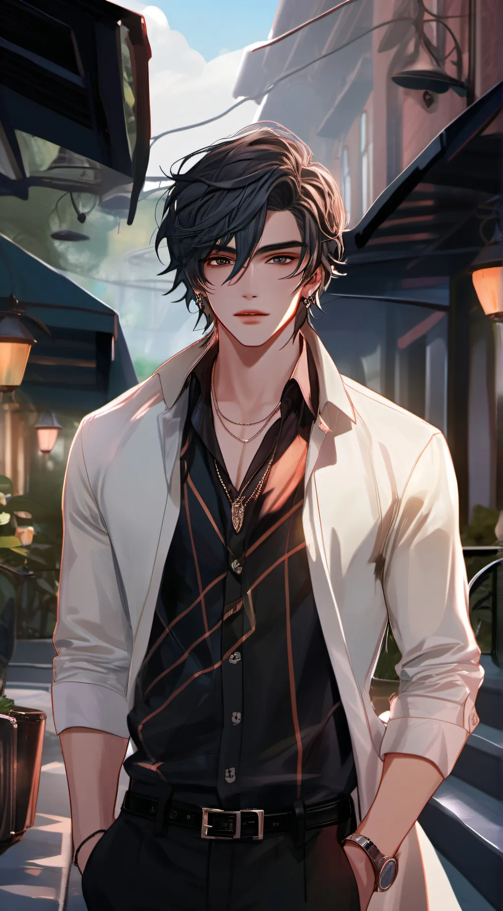 ai character: James background