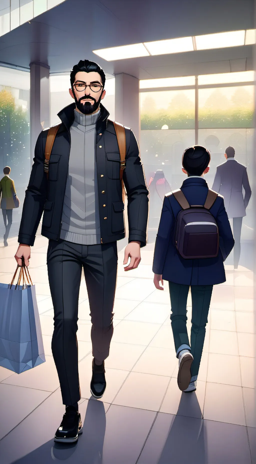 ai character: Joseph Blain background