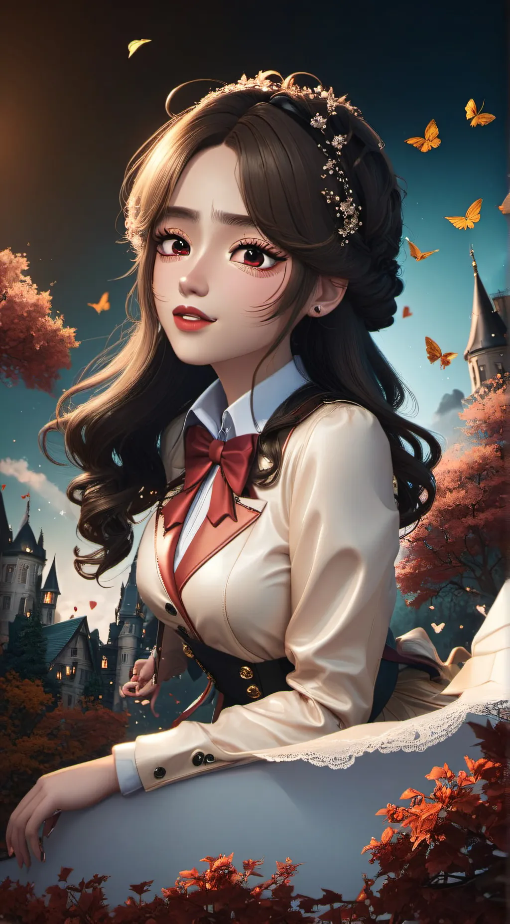 ai character: Aubrey background