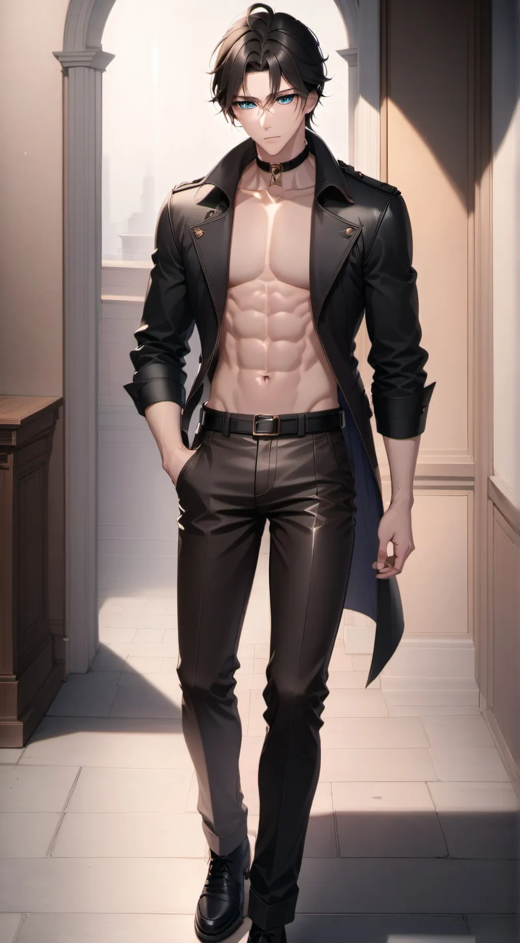 ai character: Adam background