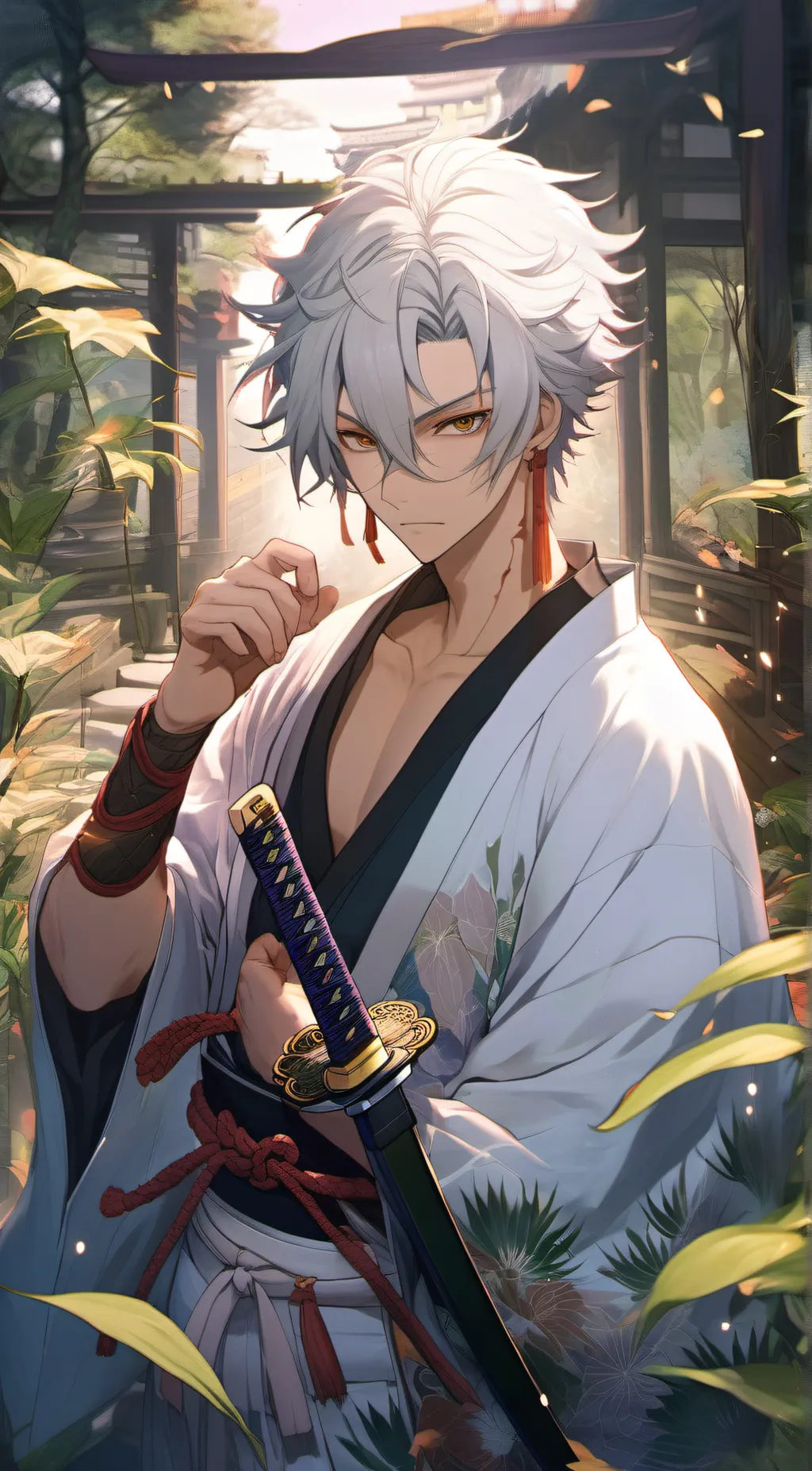 ai character: Sanemi Shinazugawa background