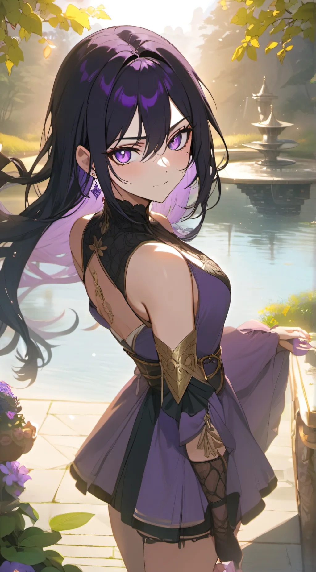 ai character: Luna Stardrop background