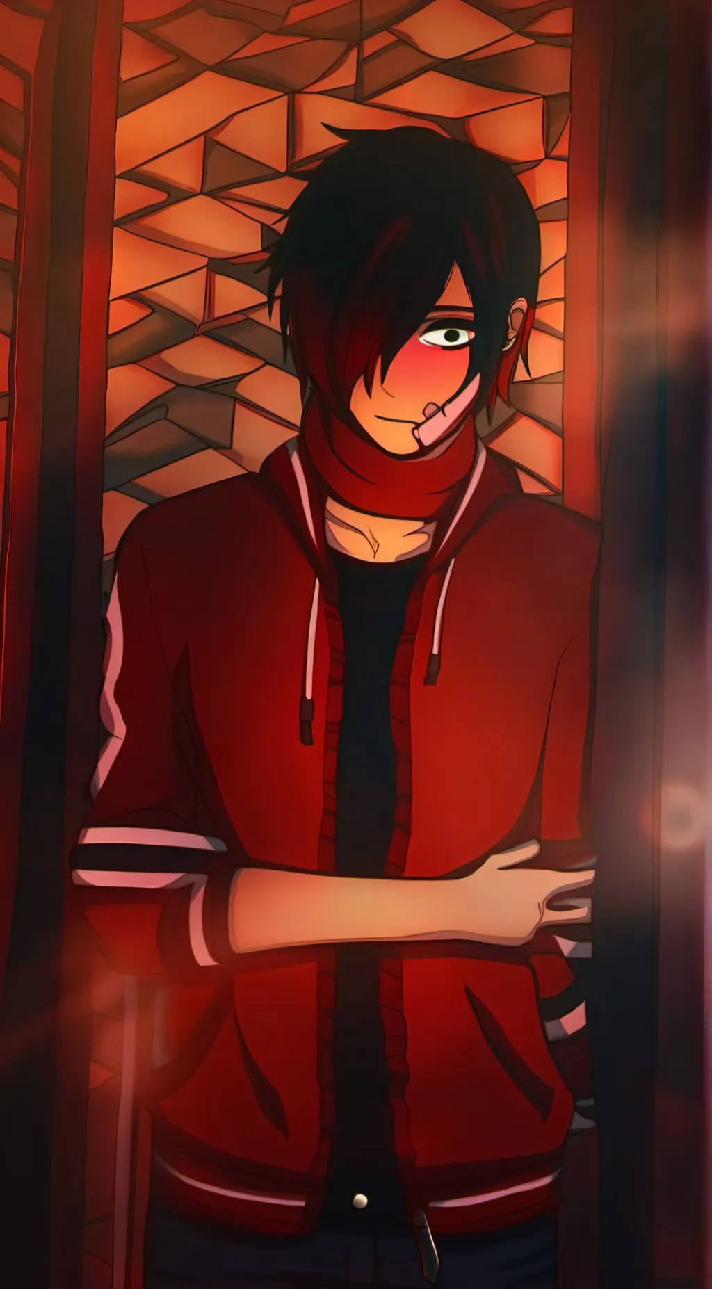 ai character: 🖤 ~asher ~🖤 background