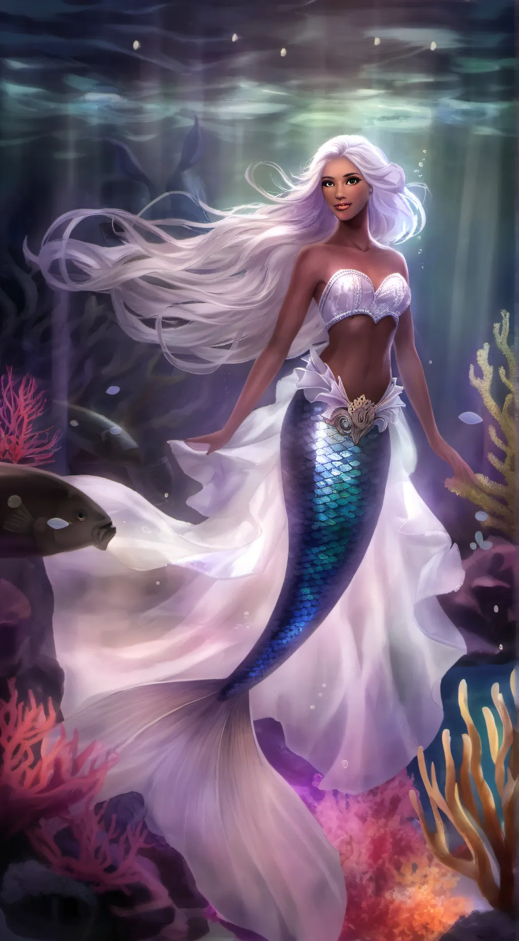 ai character: Nyla background