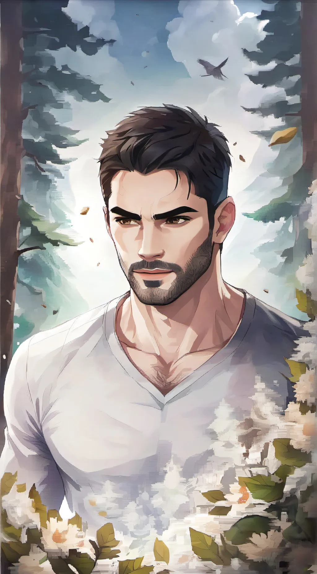 ai character: Derek hale background
