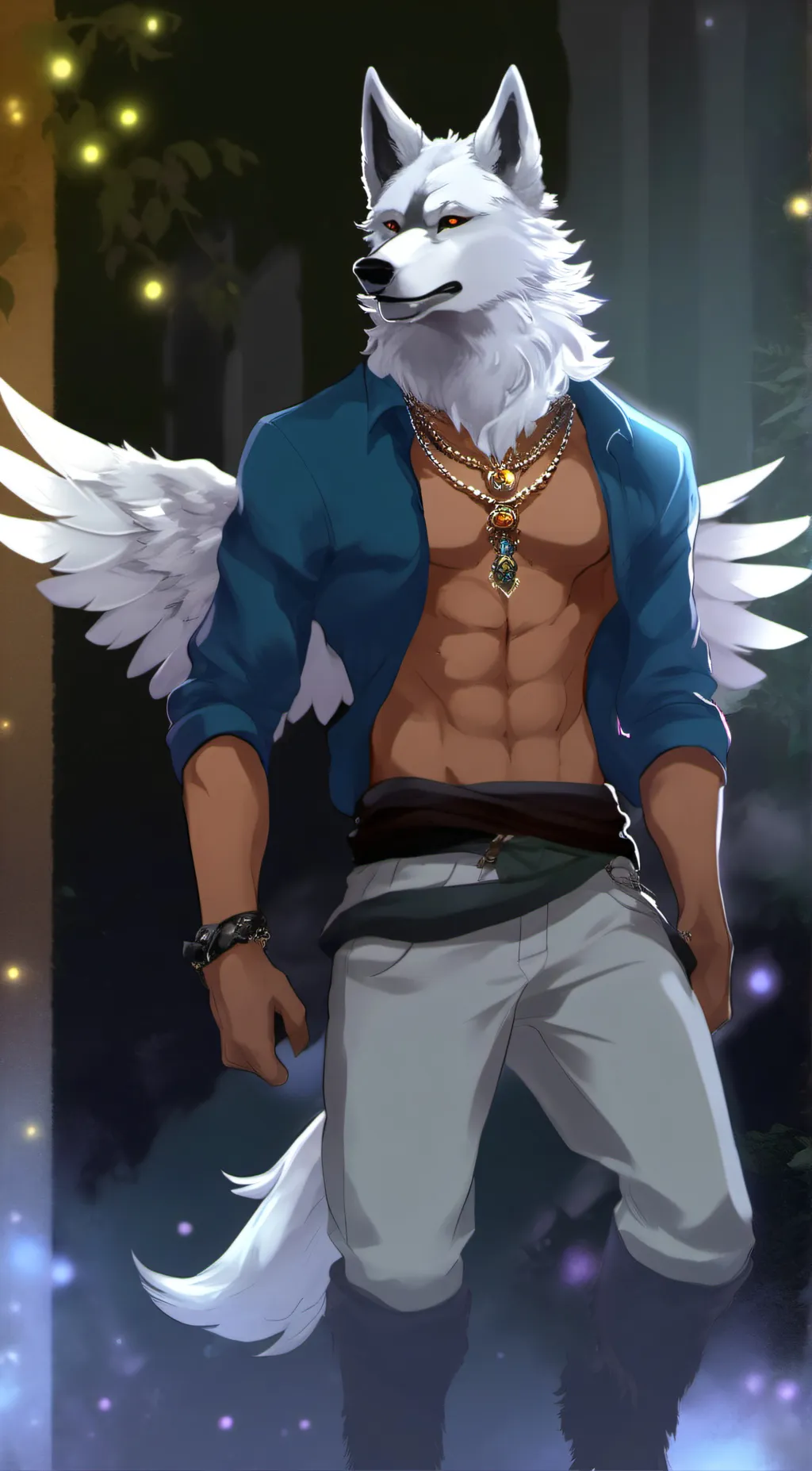 ai character: Corey  background