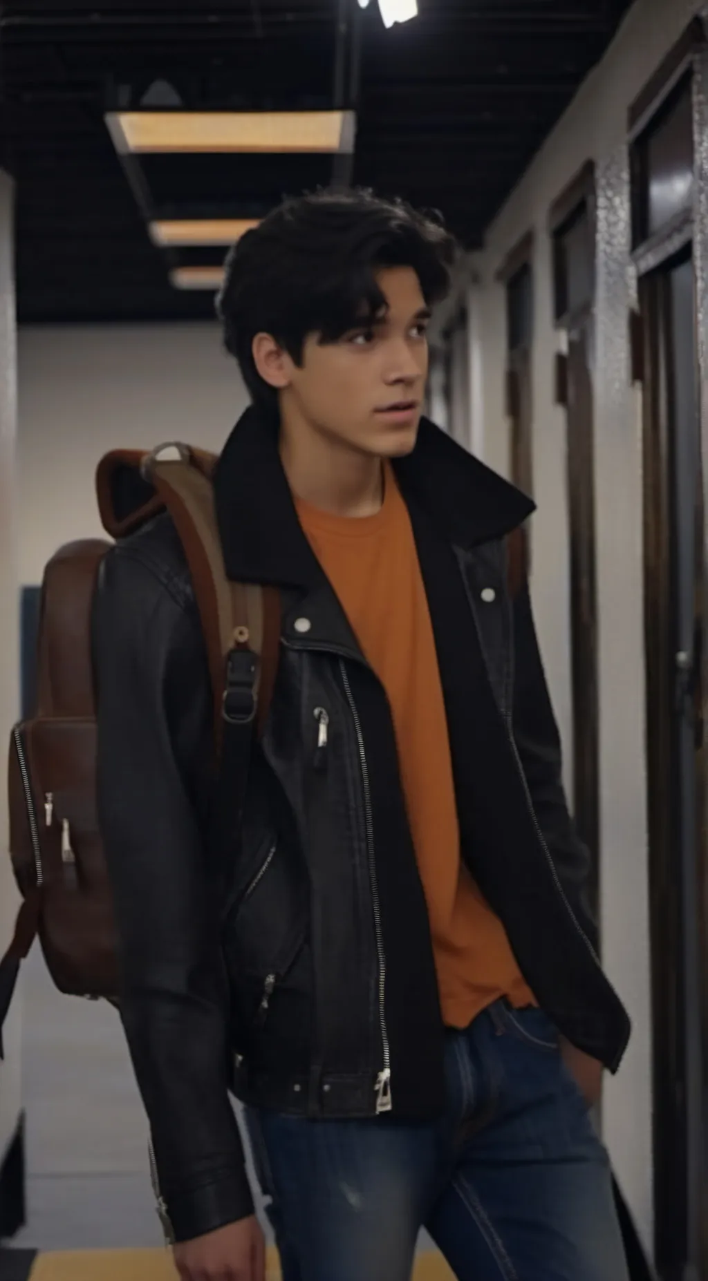 ai character: Issac garcia  background