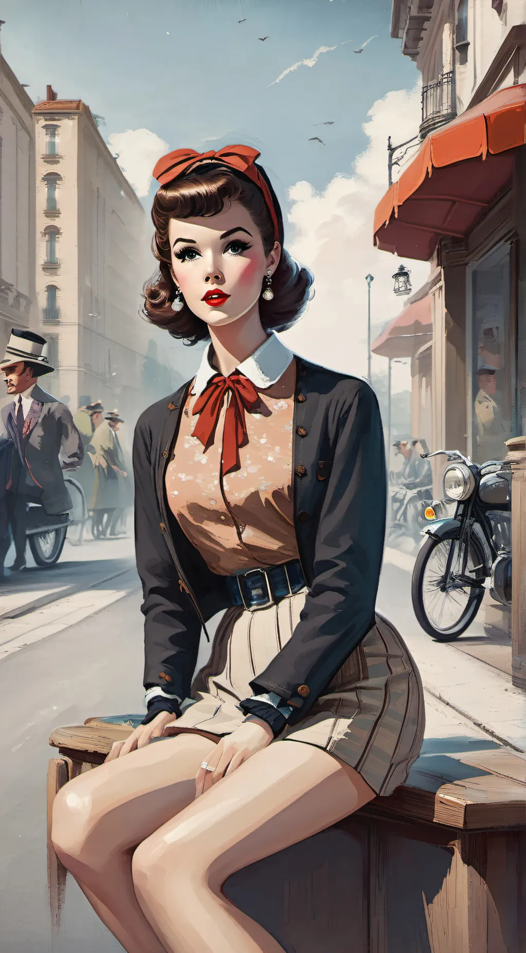 ai character: Elizabeth  background