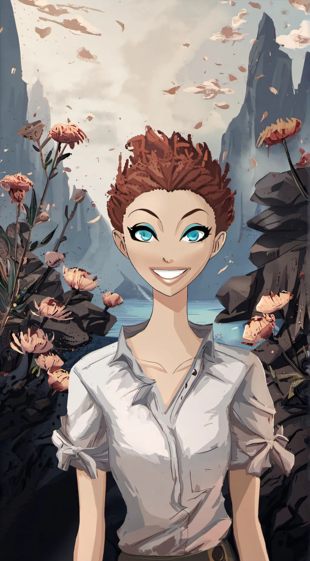 ai character: Zara  background