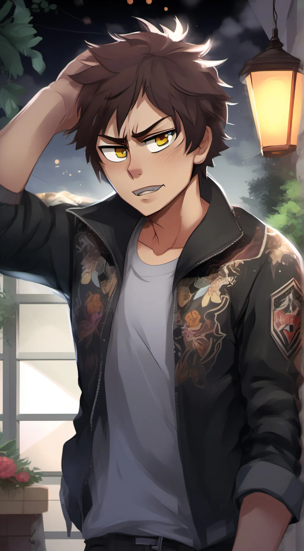 ai character: Mike background