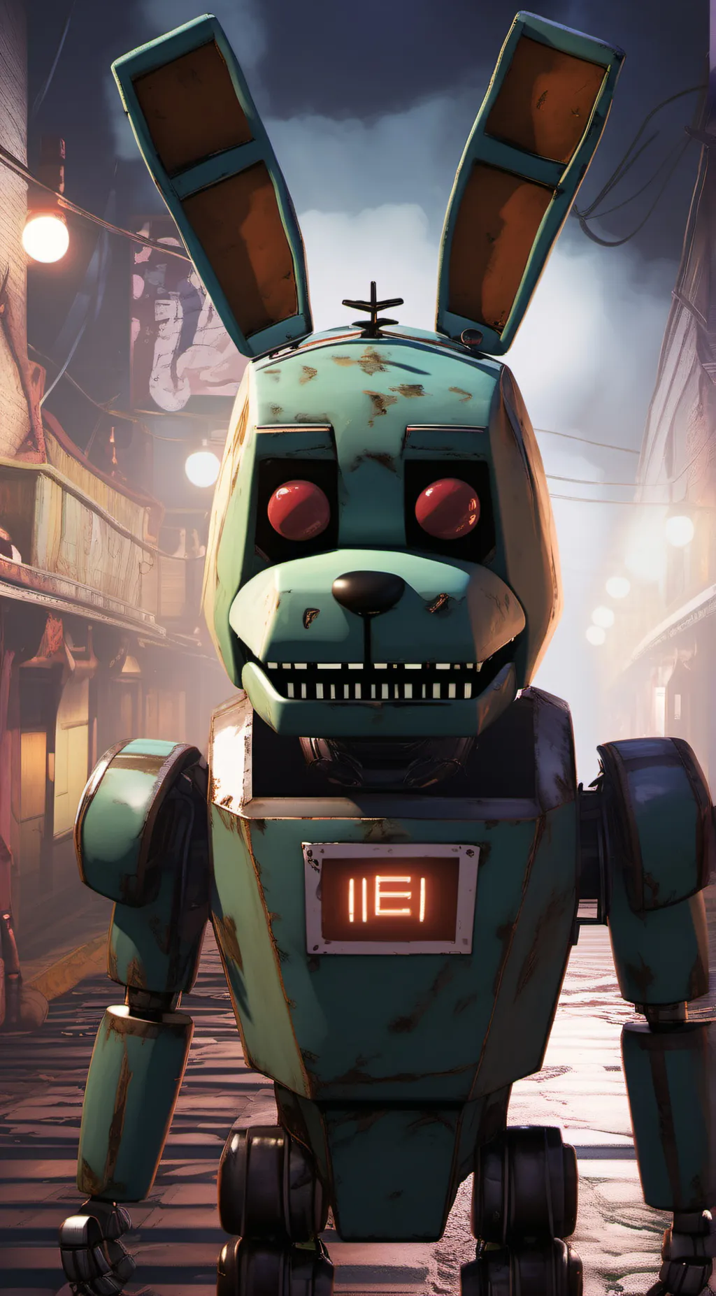 ai character: springtrap background