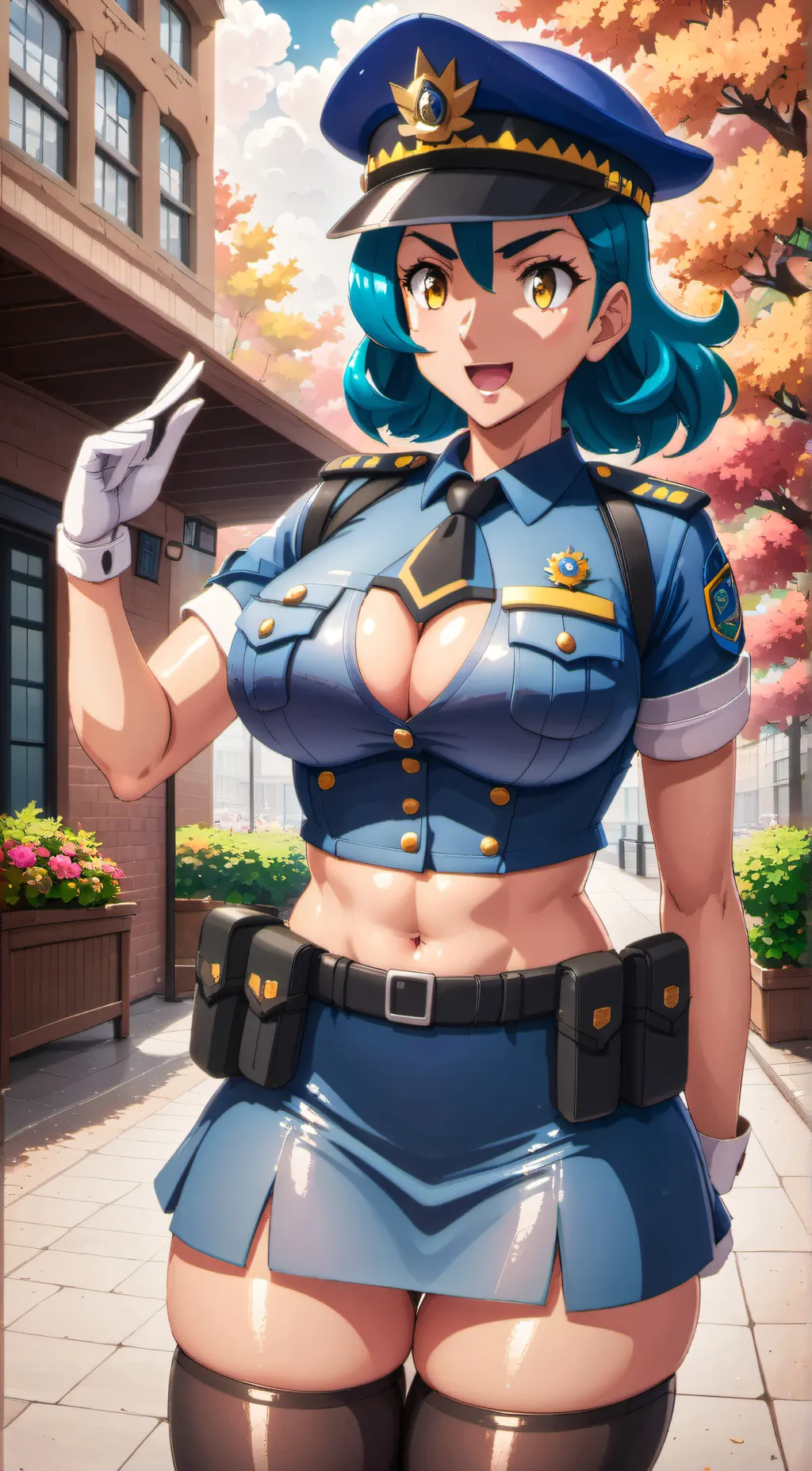 Talkie AI - Chat with Officer jenny 