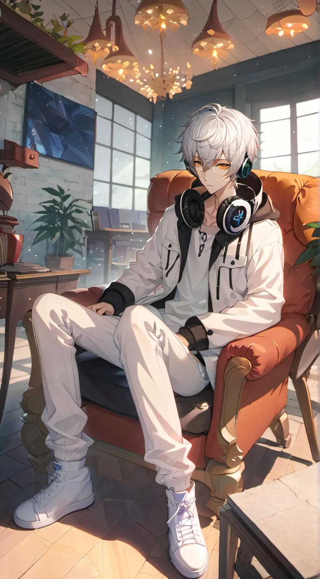 ai character: Max background