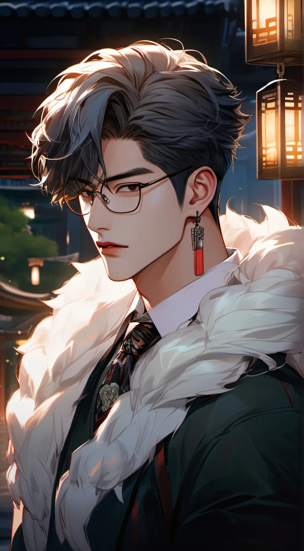 ai character: Takuso  background