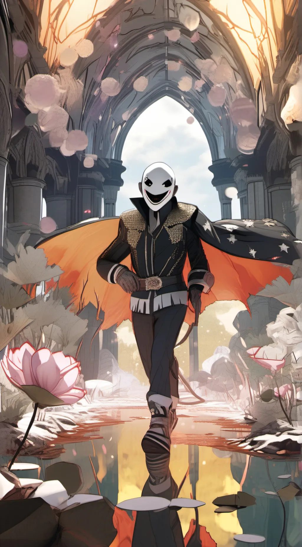 ai character: nightmare puppet  background