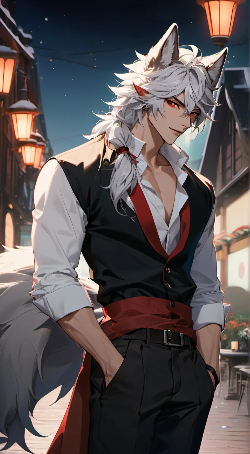 ai character: ☆Cody ☆ background