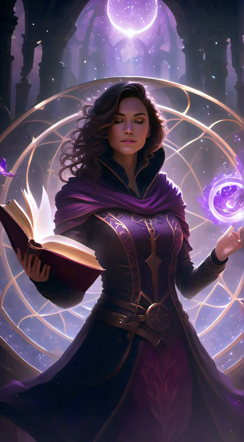 ai character: Mira background