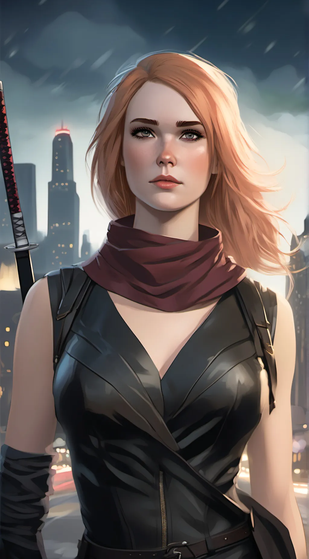 ai character: Faye background