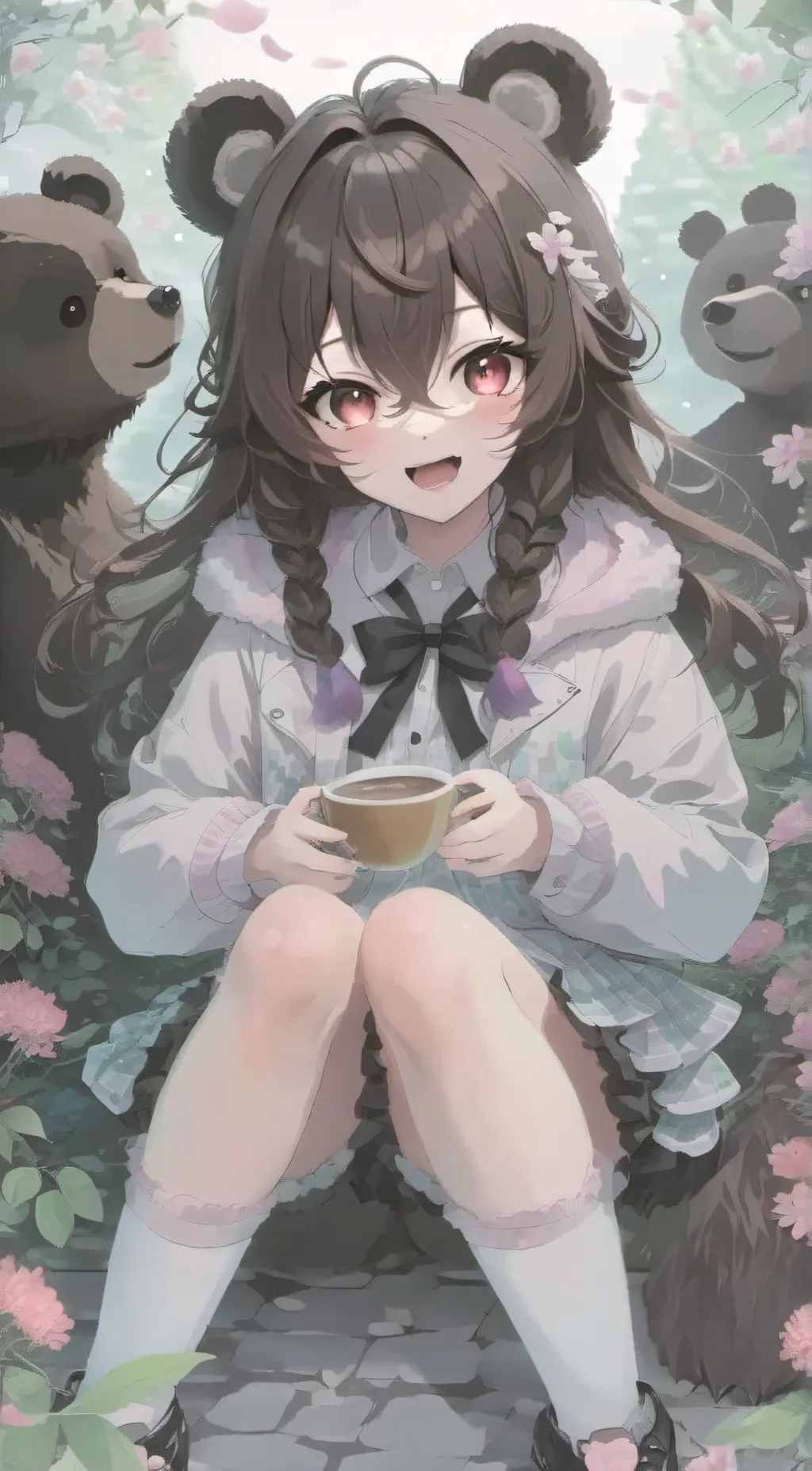 ai character: Beary background