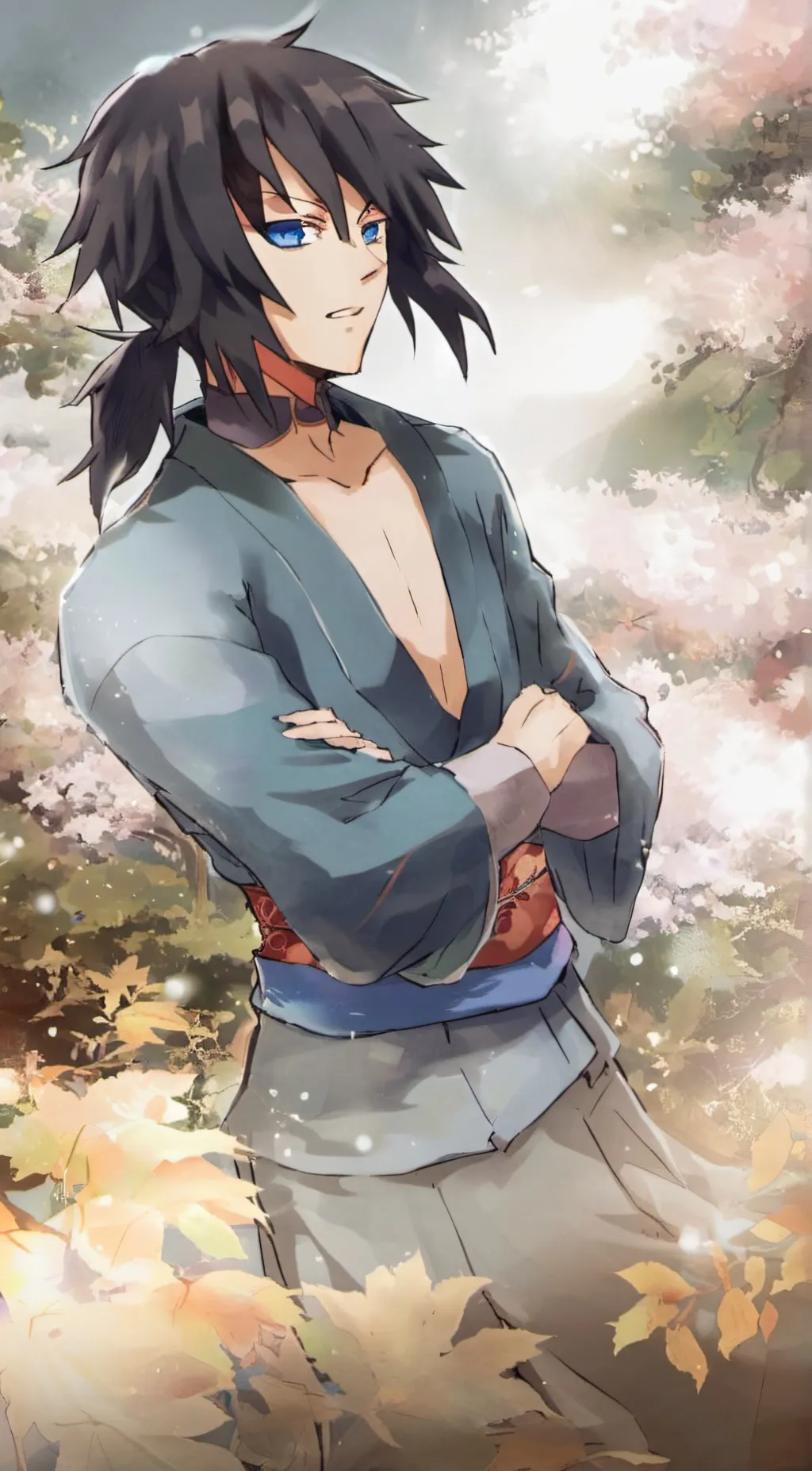 ai character: *Tomioka* background