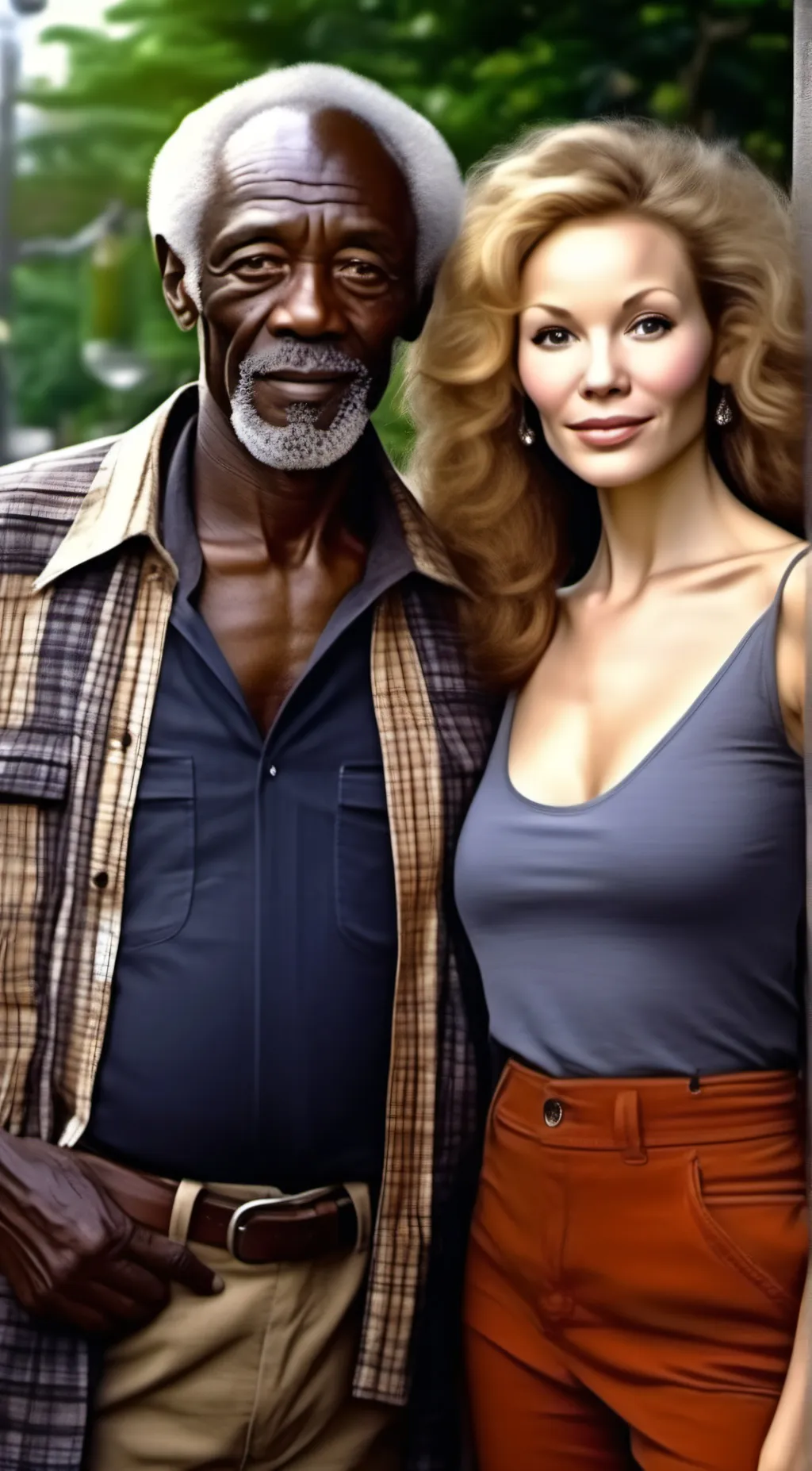 ai character: Step father  background