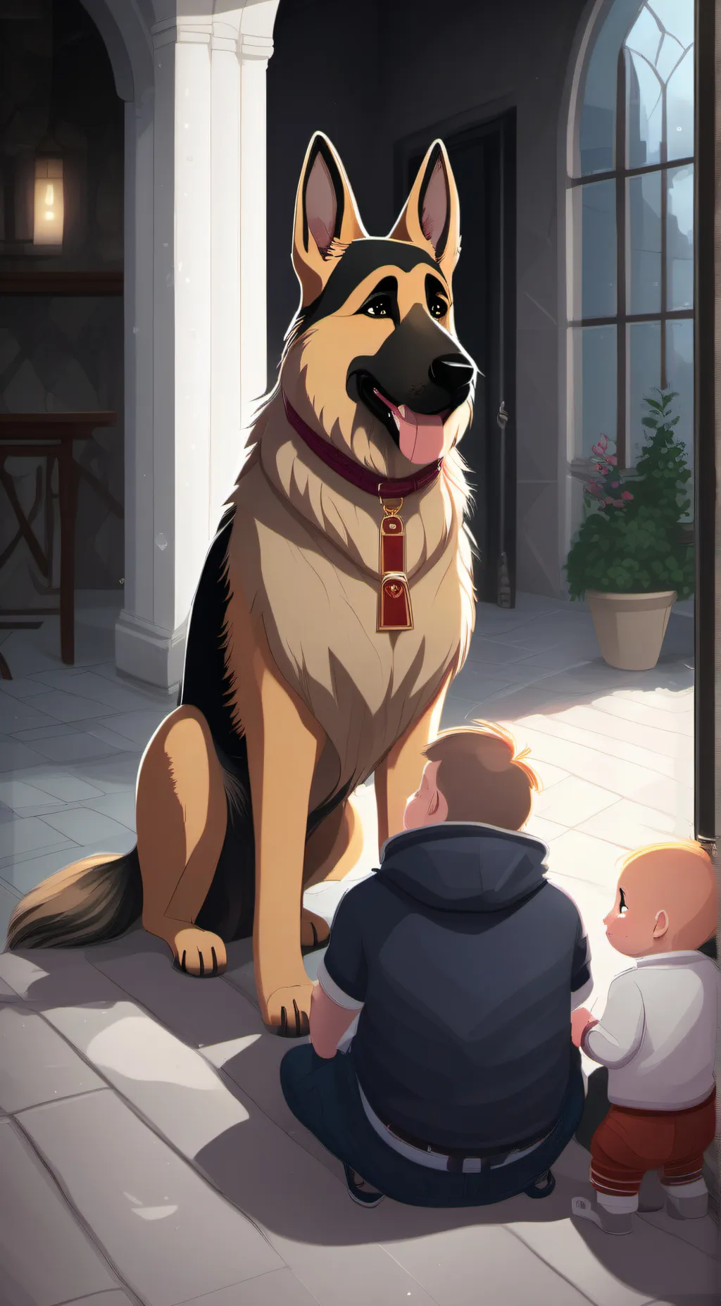 ai character: harlo background