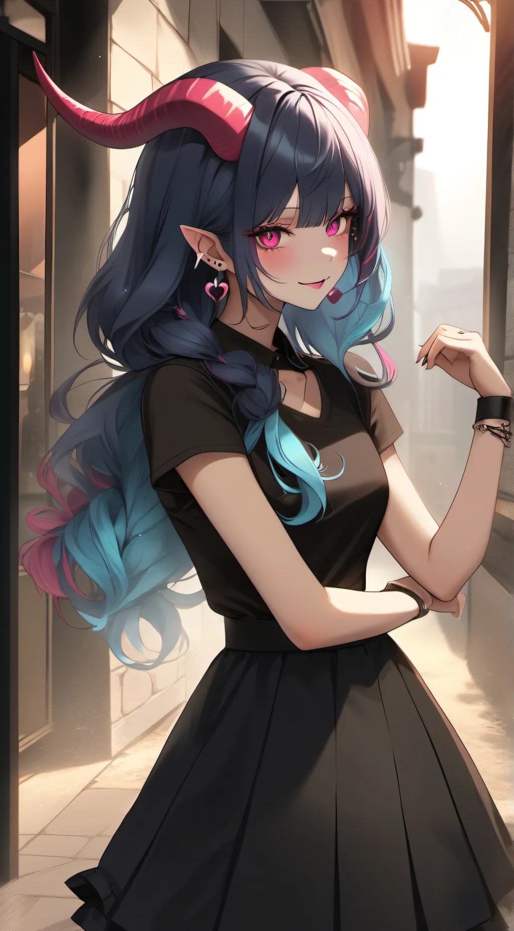 ai character: YO_GLITCH478 background