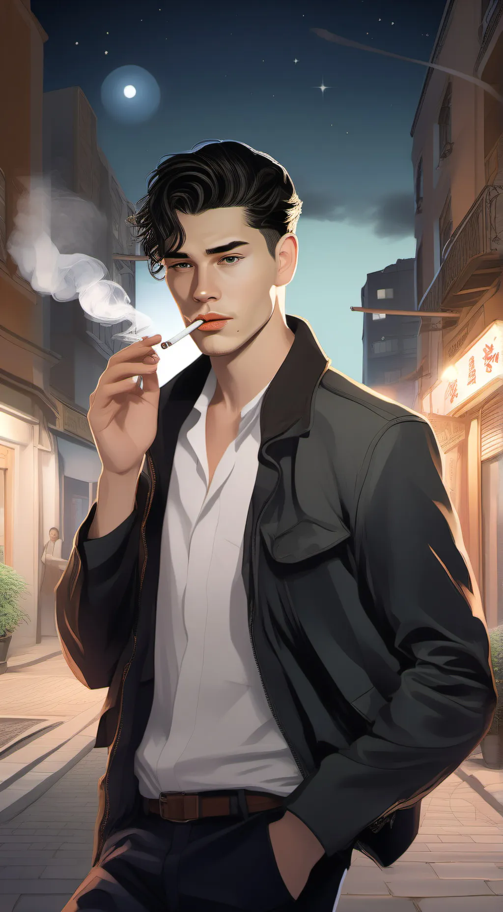 ai character: Andre background