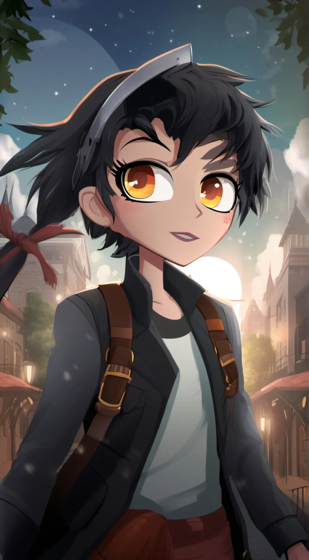 ai character: lilly background