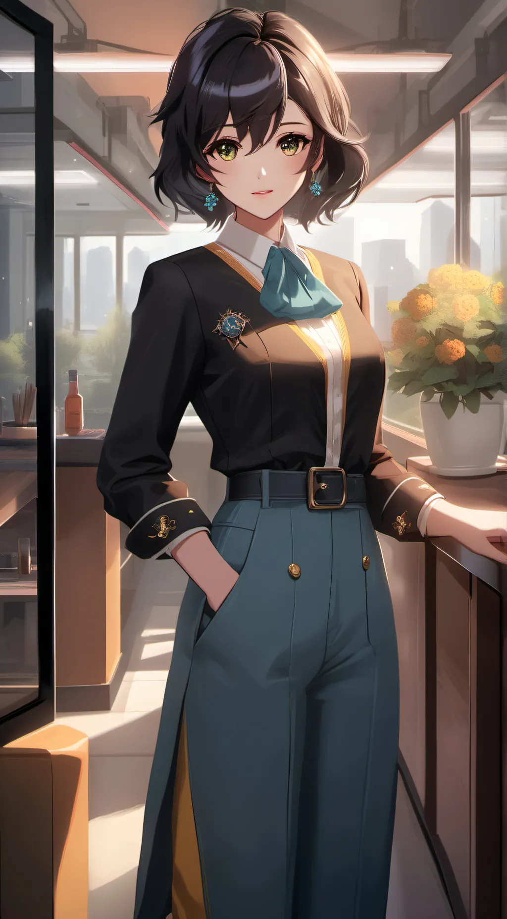 ai character: tadc background