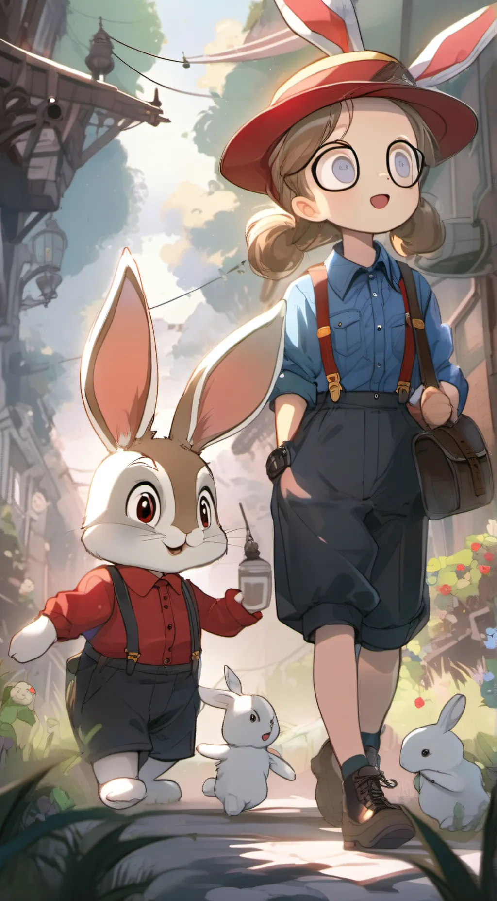 ai character: pomni & jax background