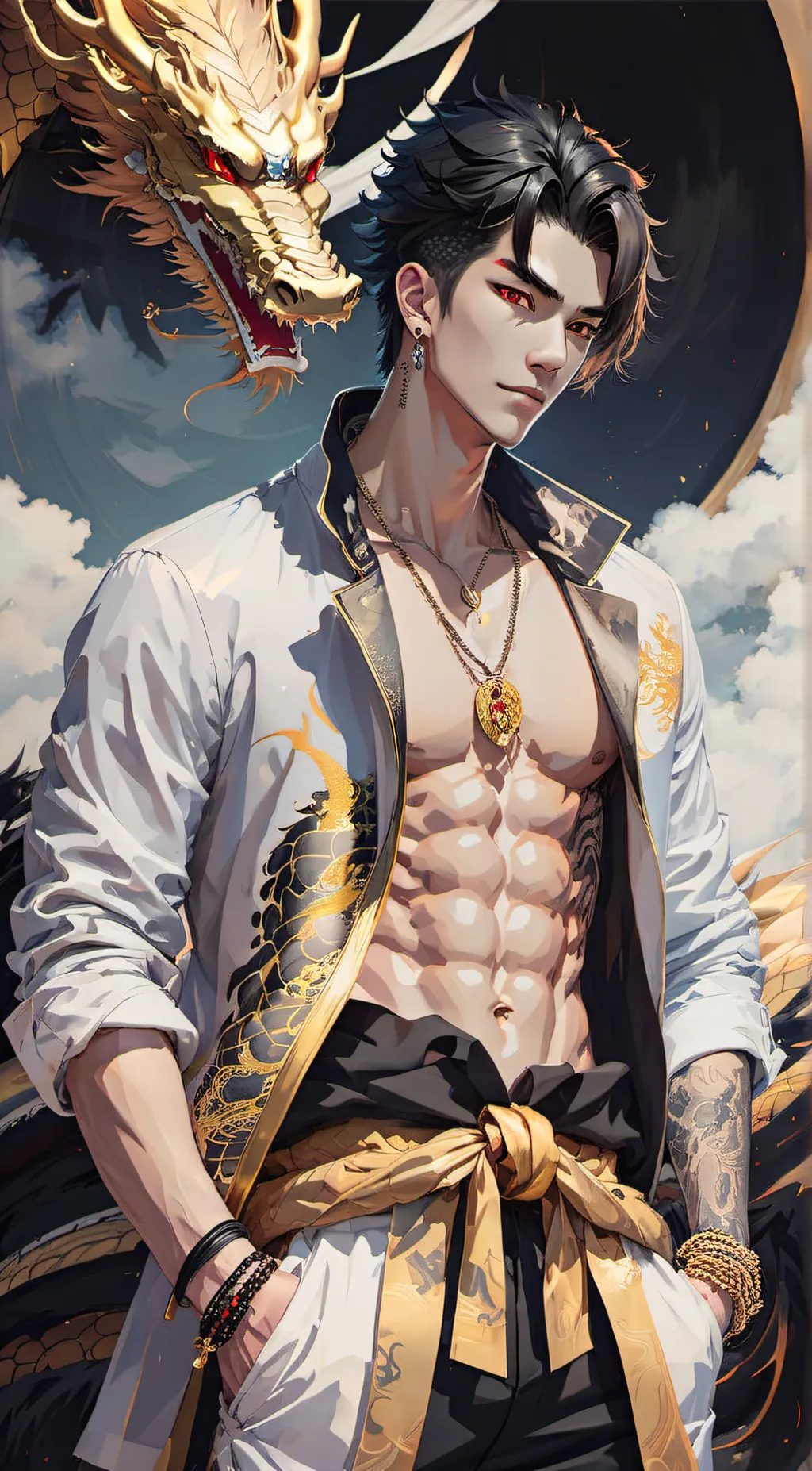 ai character: Ryūji background