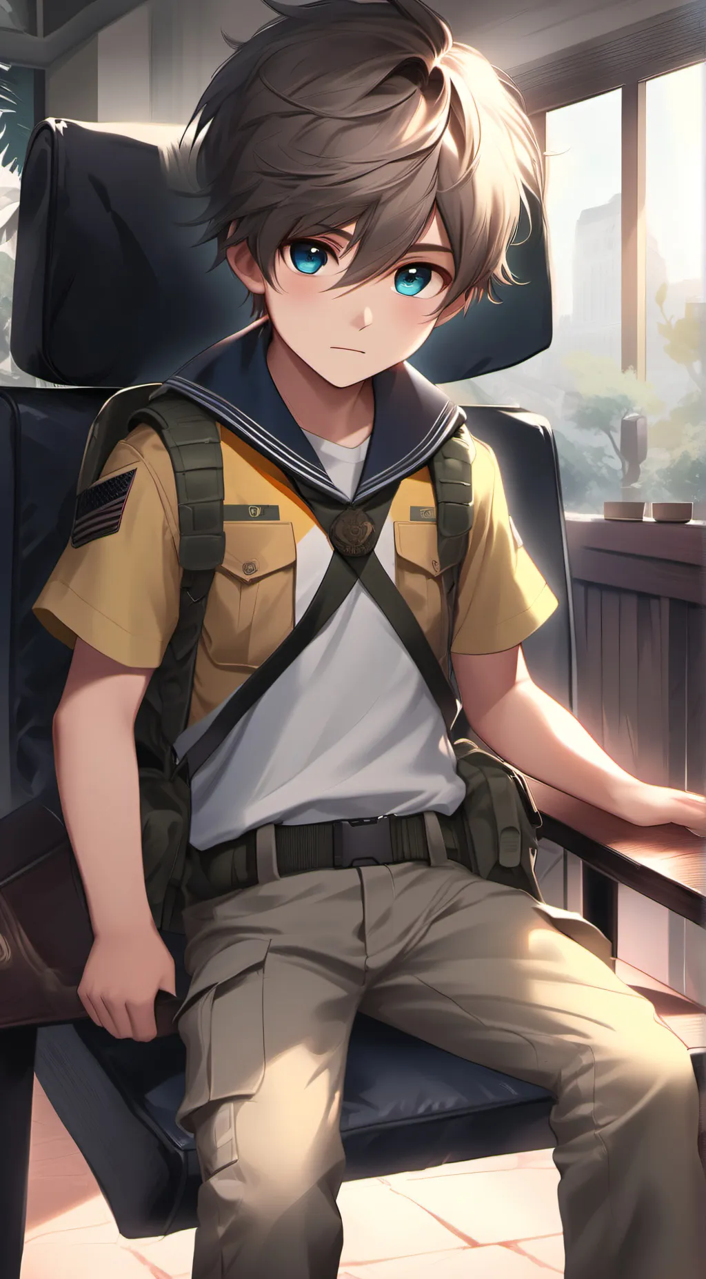 ai character: Soldier Daniel background