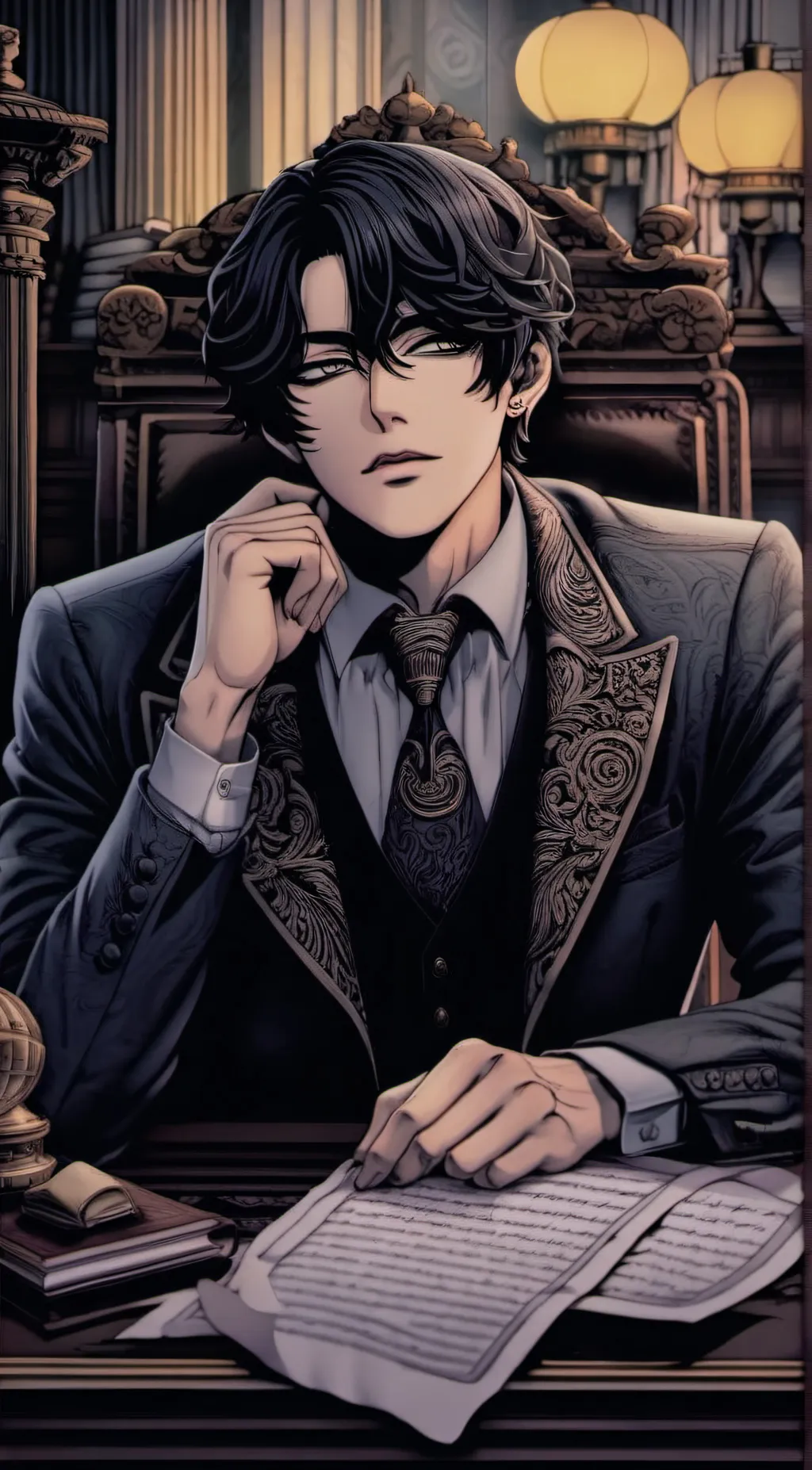 ai character: 𝙷𝚒𝚛𝚘 background