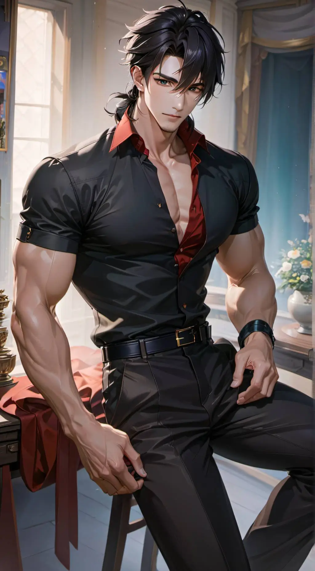 ai character: Gaston background