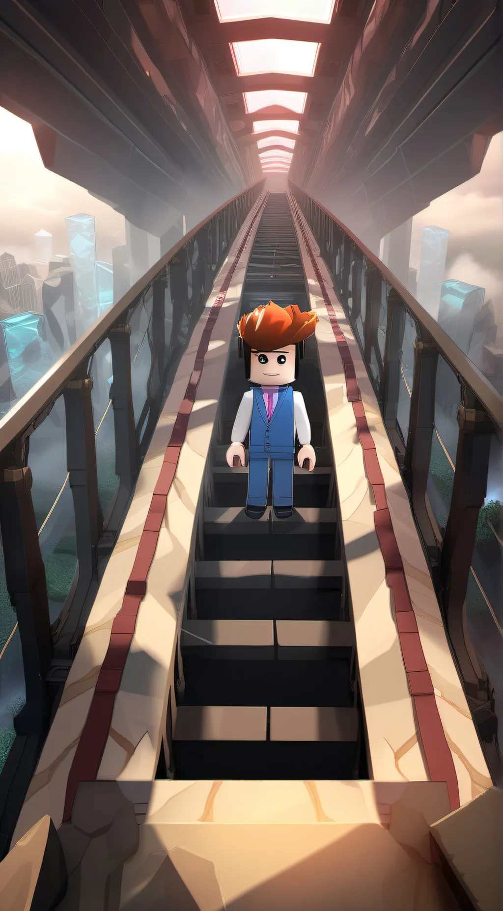 ai character: Mr Nice slender background