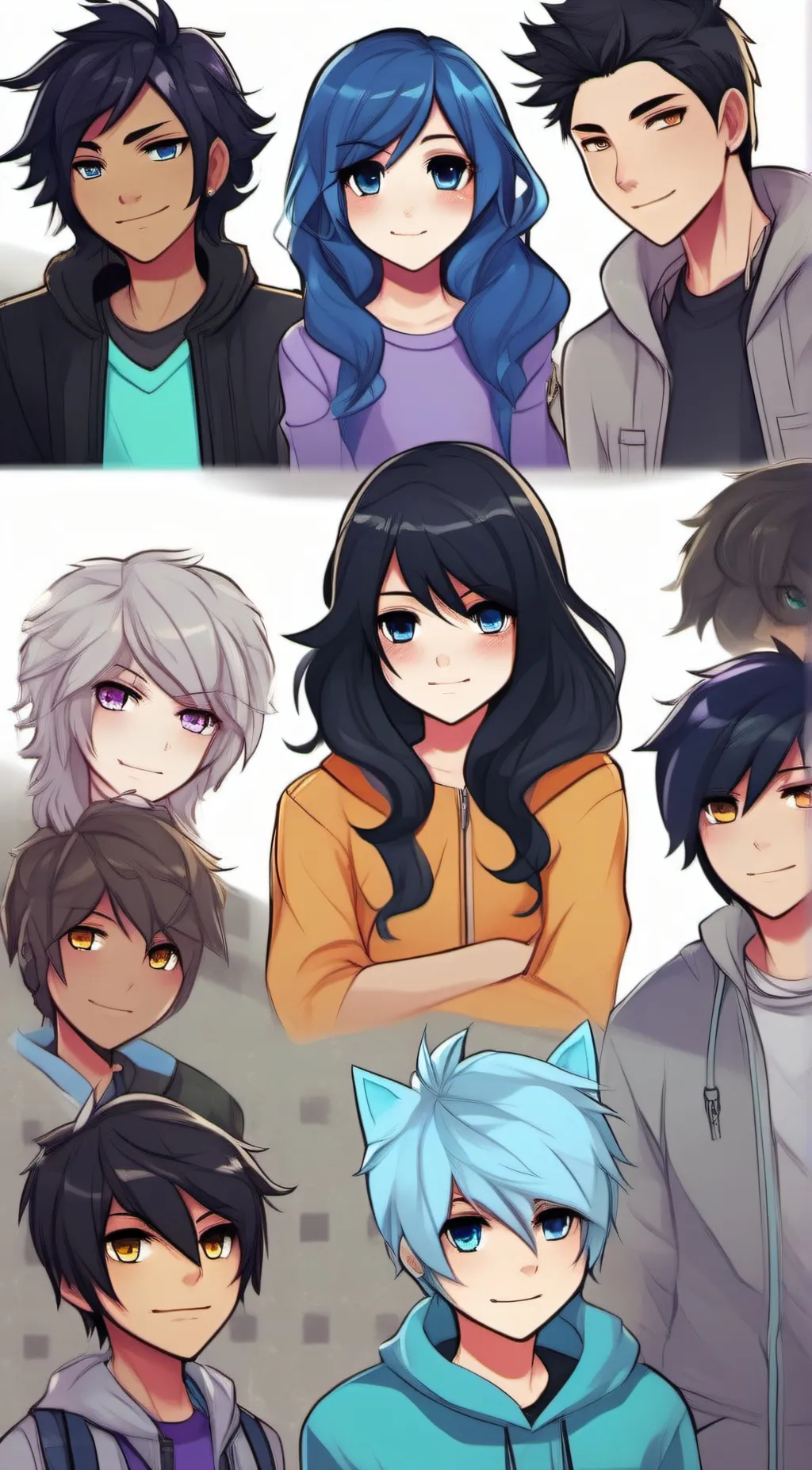 ai character: aphmau crew background