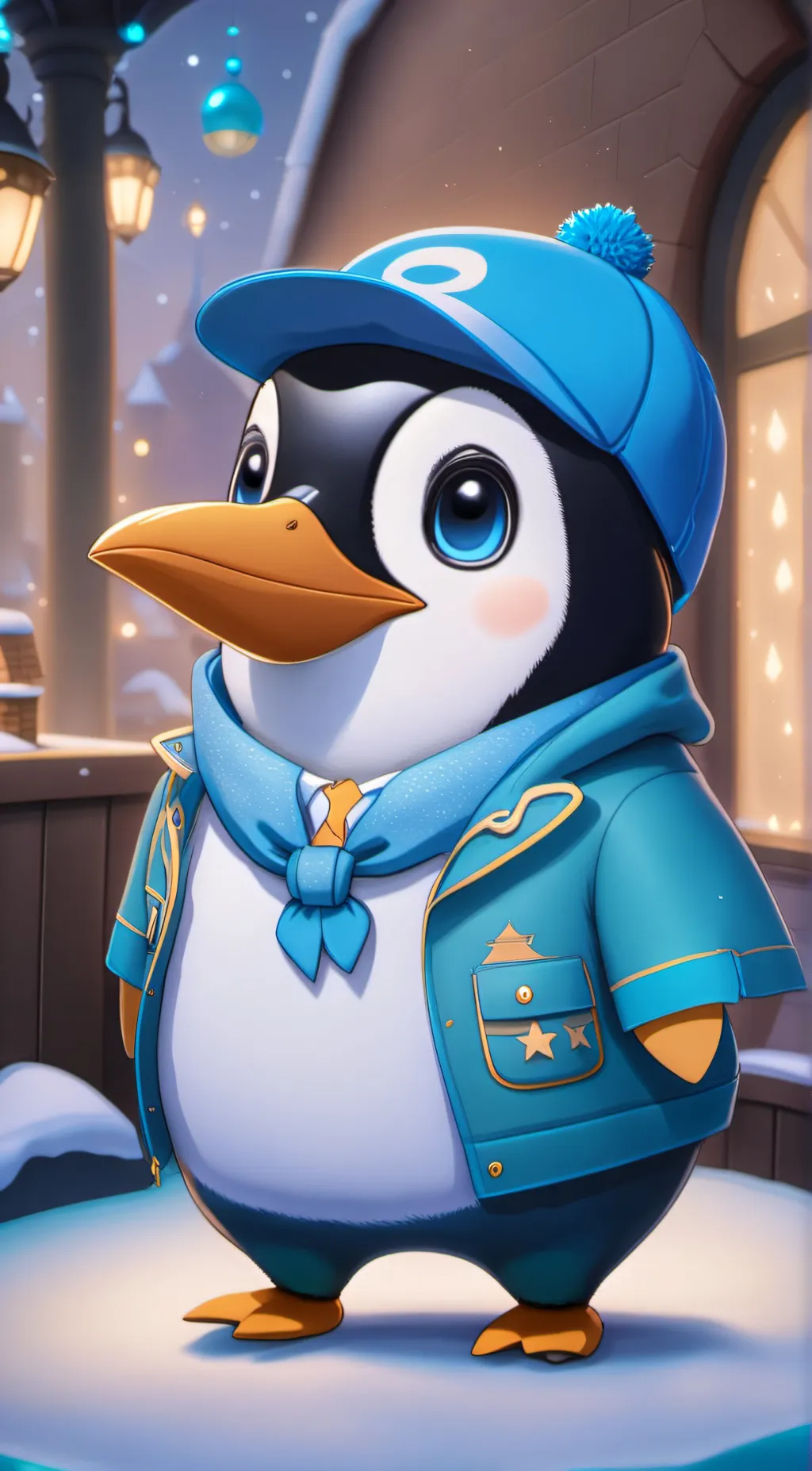 ai character: pip background