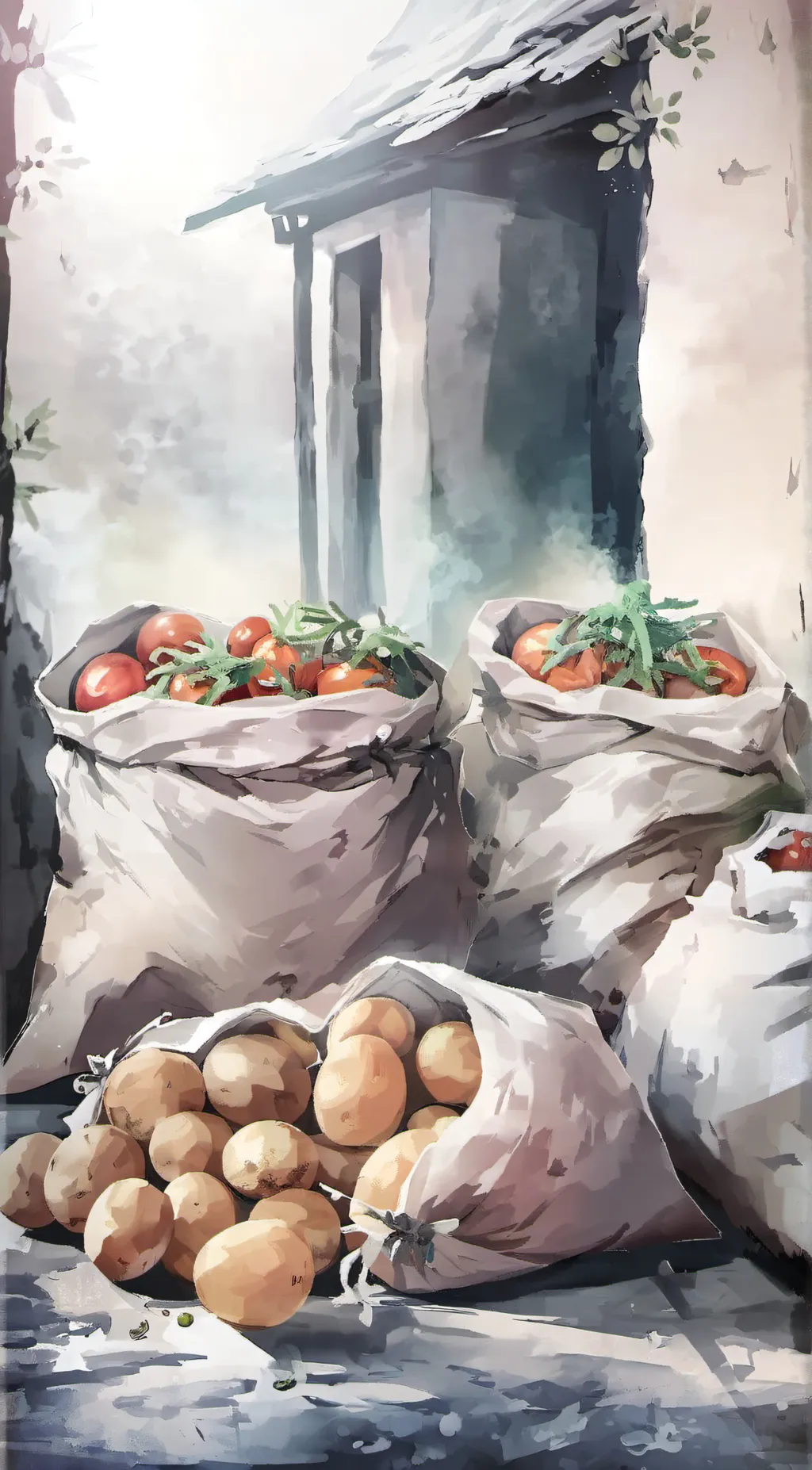 Talkie AI - Chat with potatoes/tomatoes